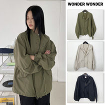 【WONDER WONDER】Gaka Overfit String Short Field Jacket