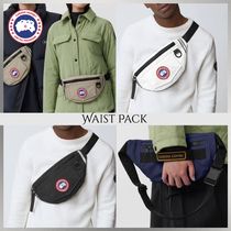 【CANADA GOOSE】ロゴ ウェストバッグ 男女兼用 WAIST PACK 撥水