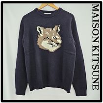 ★関税込★MAISON KITSUNE★Big Fox Head Pullover Knit★