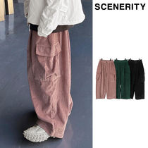 【SCENERITY】Big Cargo Corduroy Pants