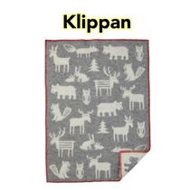 ☆Klippan☆ ベビー キッズ 森の動物 ブランケット 65×90