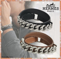 【海外限定】腕元お洒落★HERMES★Camden レザーブレスレット★