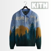 KITH キス Needles ニードルズ Mohair Spruce Polo ポロシャツ