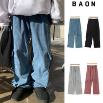 【BAON】[unisex] Semen Corduroy Cargo Pants