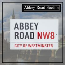 【Abbey Road Studios】 Large Street Sign ストリート サイン