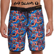 69SLAM☆ALIEN EYE LUKE MEDIUM LENGTH BOARDSHORT 短パン 水着