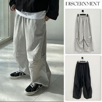 【DISCERNMENT】Air Nylon Fold Pants