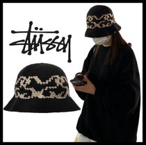 送料・関税込★Stussy★Stussy SS Knit Bucket Hat Black★