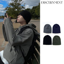 【DISCERNMENT】Basic color beanie