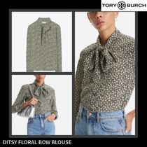 送料&関税込み★ToryBurch★DITSY FLORAL BOW BLOUSEシャツ