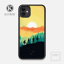 【KEYWAY】ハンドメイド〇Espedition山好き☆iPhoneスマホケース