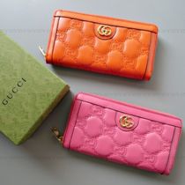 GUCCI【SALE】国内発■GGマトラッセ ジップアラウンドウォレット