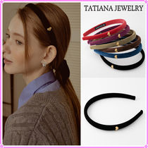 【TATIANA】Eileen Velvet Heart Hair band HB2221~カチューシャ