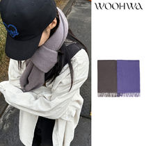 【WOOHWA】CASHMERE BLEND MUFFLER