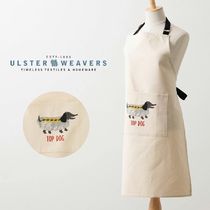 Ulster Weavers グリーン コットンエプロン ulsapu7TDOG01