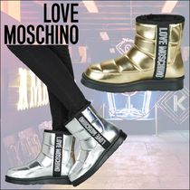 メタリック ◆Love Moschino◆ 裏起毛 あったかスノーブーツ