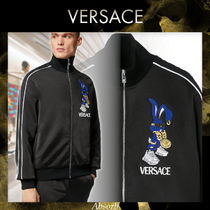 【22AW NEW】VERSACE_men / LUNAR NEW YEAR RABBIT ジャージ