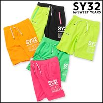 国内発送【SY32】FLASH COLOR SHORT PANTS マルチカラー ロゴ