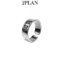 【2plan】Bold Crown Heavy Ring