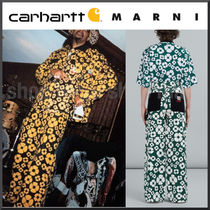 CARHARTT WIP × MARNI◆フローラルプリント 半袖シャツ＆パンツ