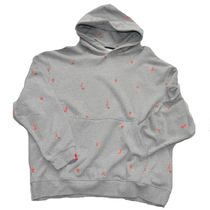 NIKE / AIR JORDAN ESSENTIALS FLEECE PULLOVER HOODIE GRAY