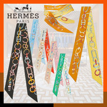 HERMES 最新作 2023春夏 人気のスカーフ ツイリー Do Re Boucles