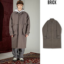 【BRICK】WOOLEN AMPLE LID COAT