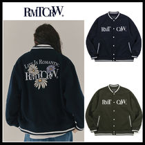 【ROMANTIC CROWN】関税込★WILD FLOWER WOOL VARSITY JACKET