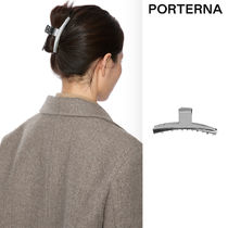 【PORTERNA】Silver Long Hair Claw