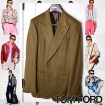 TOM FORD カシミア テーラードジャケット ブラウン