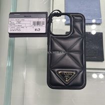 追跡付き発送【PRADA】レザー♪iPhone14Pro/14proMaxケース