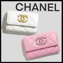 【選べるカラー☆国内発】CHANEL 19 フラップ カードケース