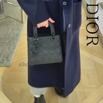 【DIOR】LADY DIOR レディーディオール マットブラック バッグ