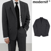 【MODERNIF】Pron two-button suit jacket