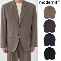 【MODERNIF】Lyle two-button wide jacket