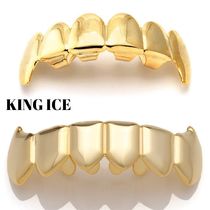 国内発送 完売前に GOLD VAMPIRE GRILLZ 歯 アクセ  KING ICE