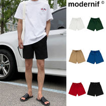 【MODERNIF】Funding washing slit shorts