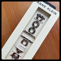 Anne Klein★お洒落なシルバーチェーンApple Watchストラップ