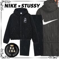 Nike x Stussy Striped パーカー パンツ set up○関送無料○