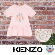 KENZO KIDS  BABY ア二マル プリント ロゴ ドレス セット