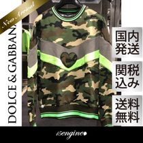 圧倒的な存在感◇Print スウェットシャツ◇Dolce & Gabbana