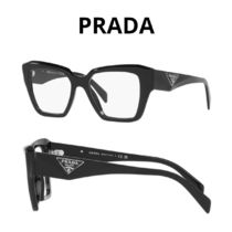 関税・送料込み＊PRADA プラダ＊フルリム　ロゴ 　メガネ