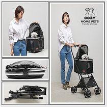 ◆COZY◆プレミアム 4IN1 分離型キャリーペットベビーカー BLACK