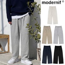 【MODERNIF】1+1 wide sweatpants