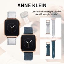 人気☆Apple Watch用【Anne Klein 】パイナップルレザー バンド