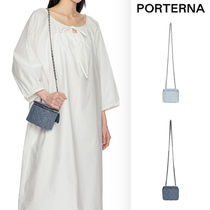 【PORTERNA】Shasha denim shoulder bag