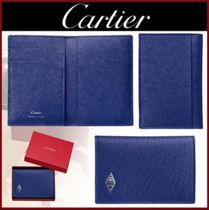 直営 Cartier ロザンジュ スモール レザー カードホルダー