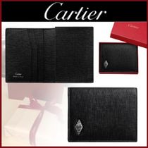 直営 Cartier ロザンジュ スモール レザー カードホルダー