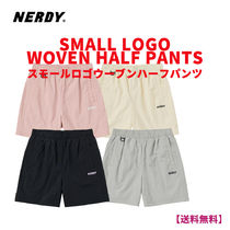 ★NERDY★LOGO HALF PANTS スモールロゴウーブンハーフパンツ