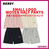 ★NERDY★LOGO HALF PANTS スモールロゴウーブンハーフパンツ